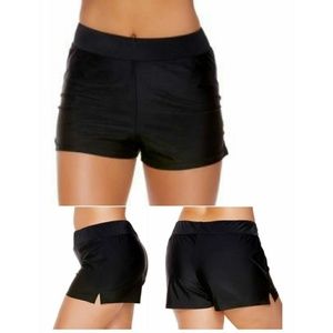 Catalina Swim Shorts Black Swim Tricot Shorts  3X (22W-24W)